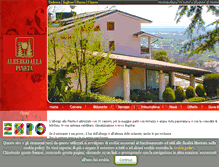 Tablet Screenshot of albergoallapineta.com